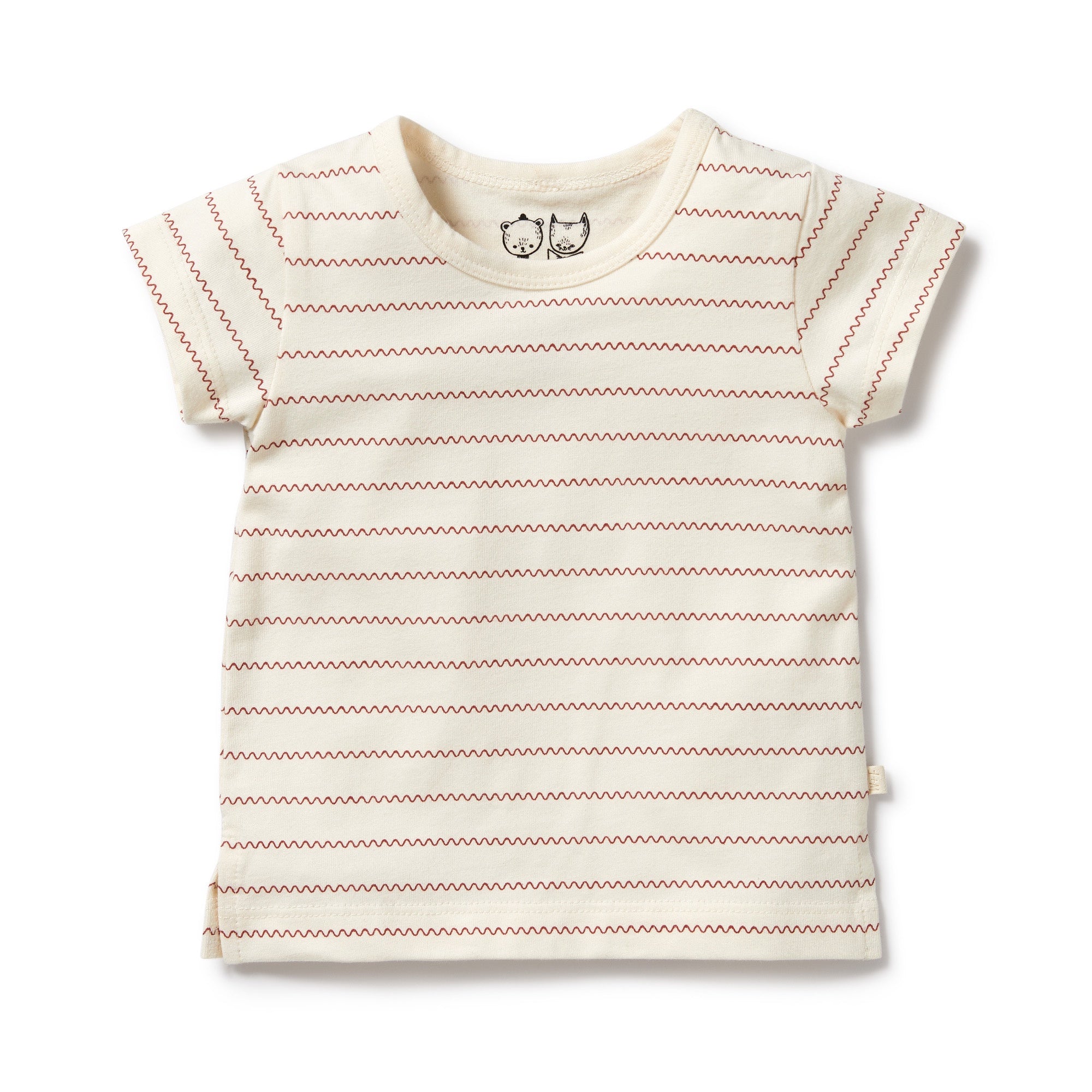 Wilson and Frenchy Squiggle Organic Tee