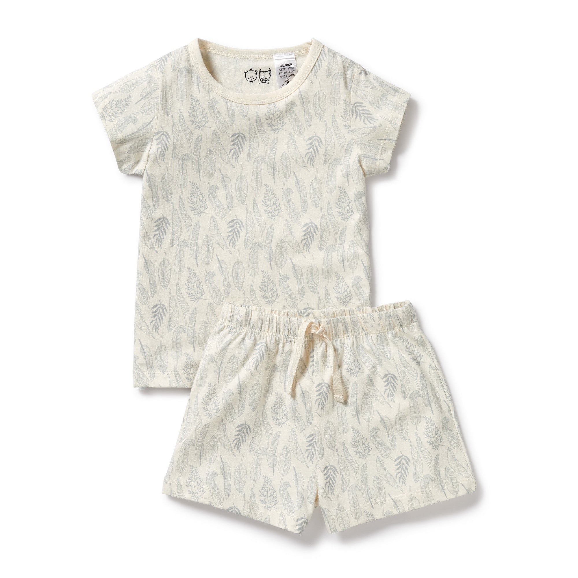 Wilson and Frenchy New Leaf Organic Short Sleeved Pyjamas