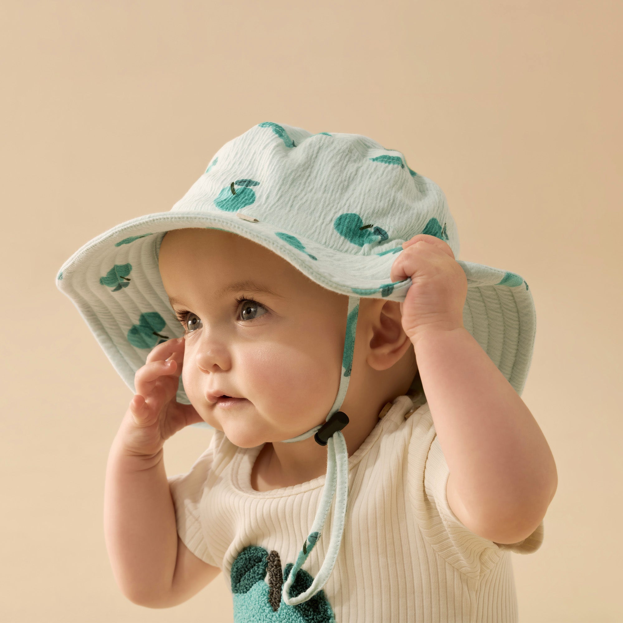 Organic Sun Hat - Apple Papple