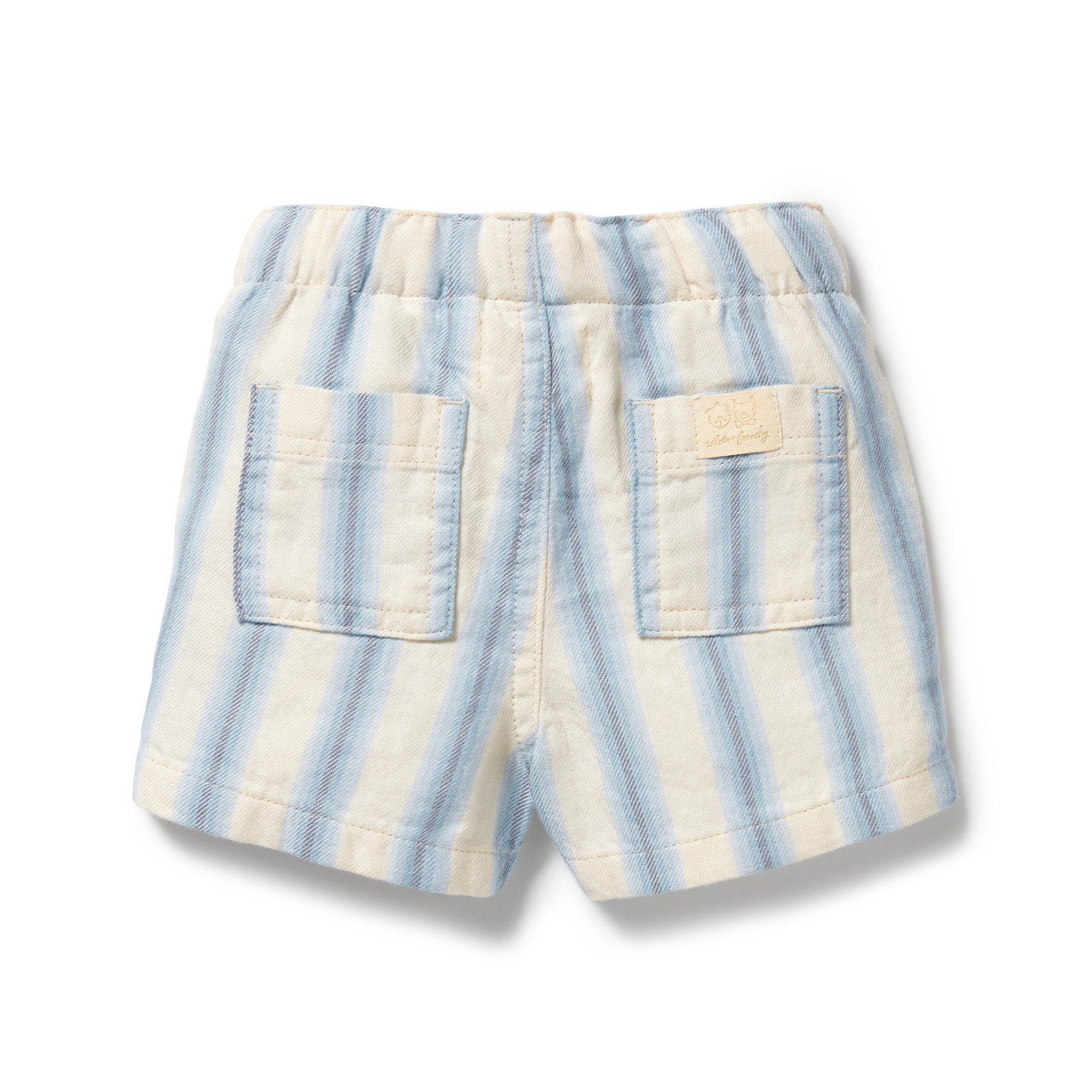 Organic Short - Deep Blue Stripe