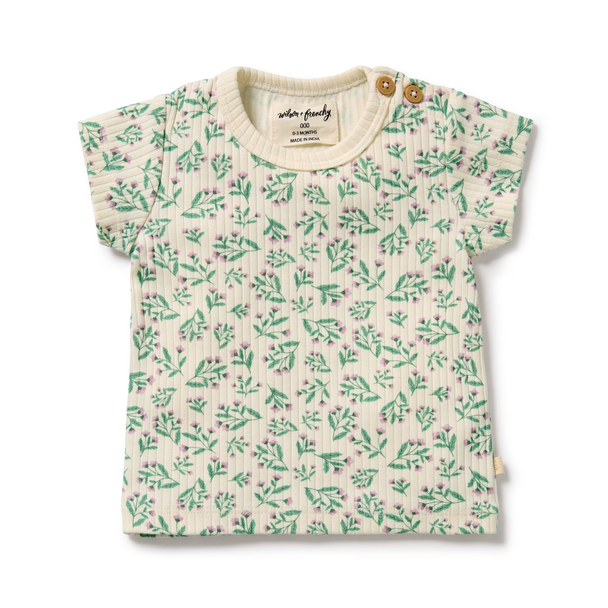 Wilson & Frenchy Organic Tee - Periwinkle