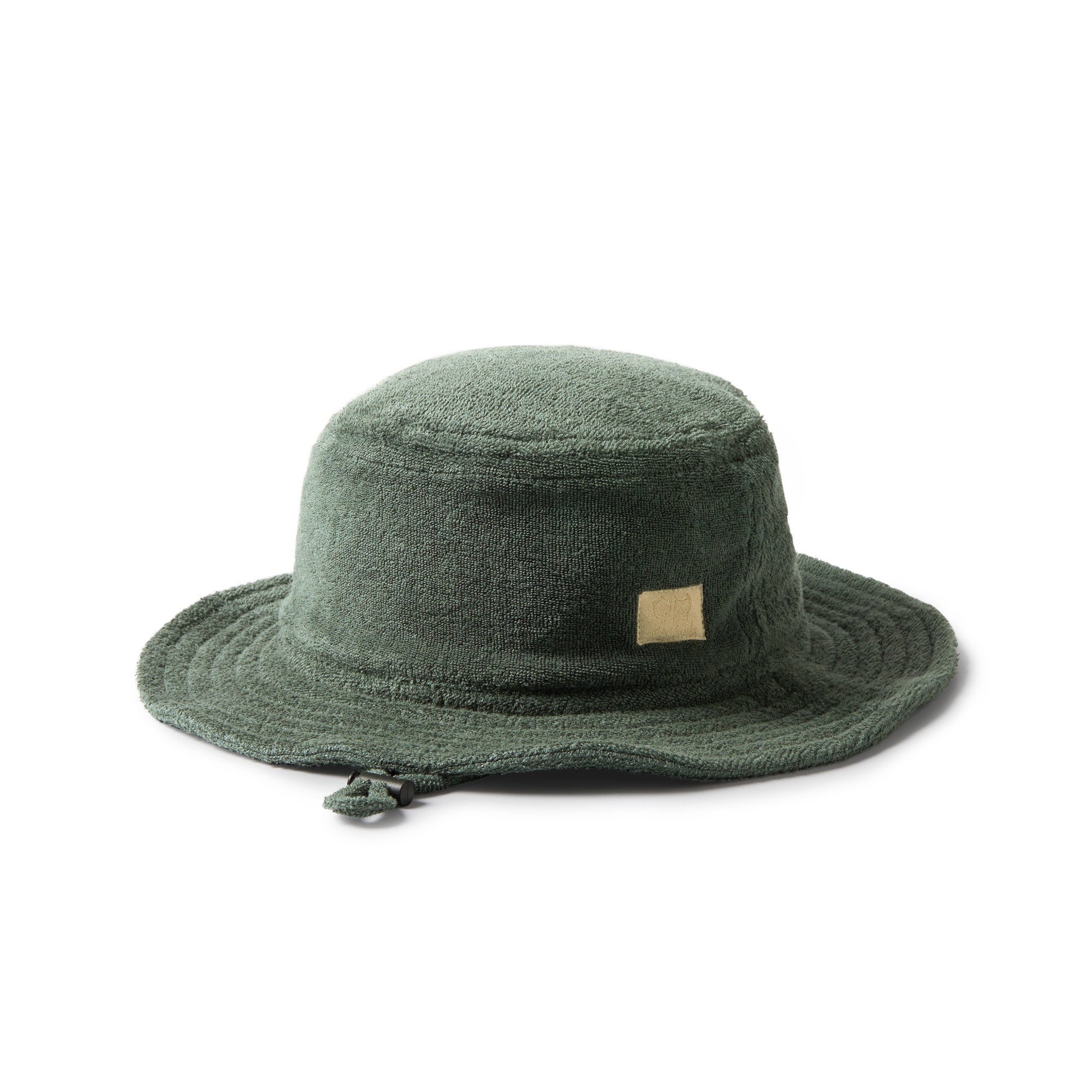 Organic Terry Sun Hat - Moss