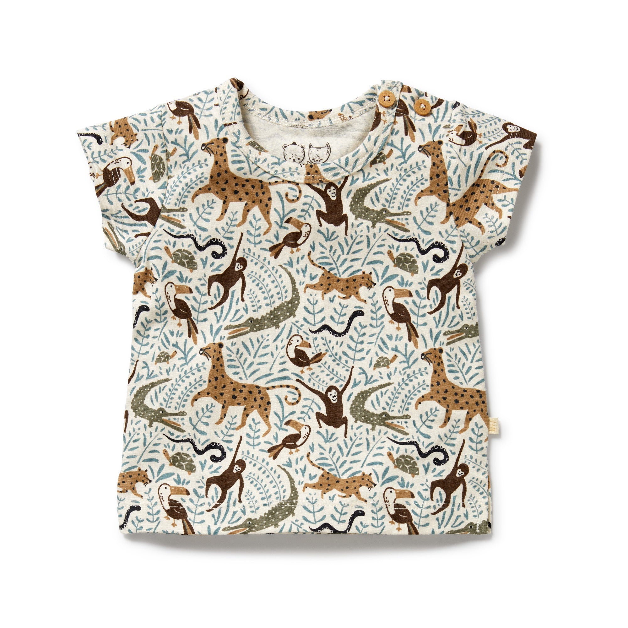 Wilson & Frenchy Organic Tee - Mini Jungle