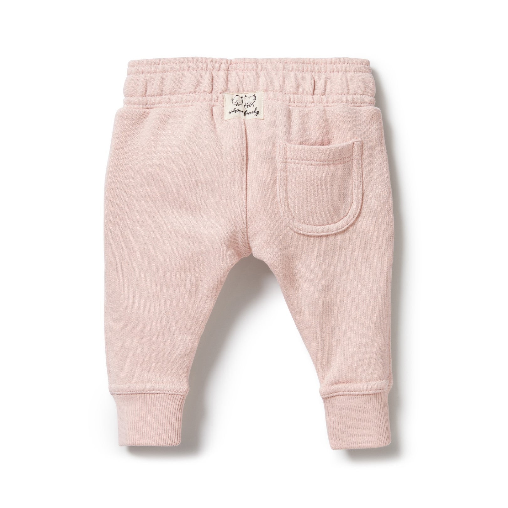 Organic Terry Sweat Pant - Rose