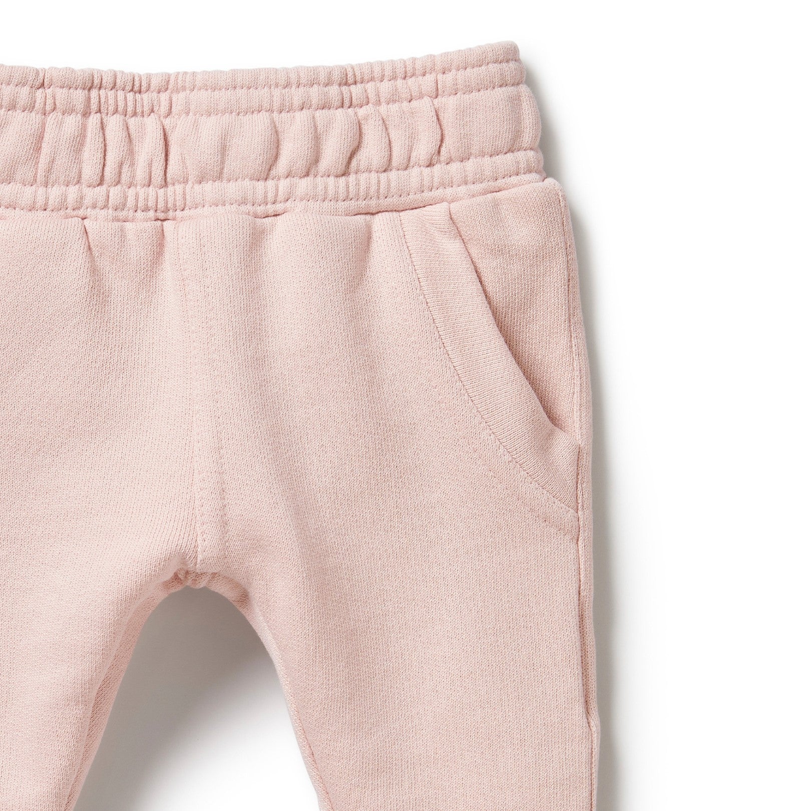 Organic Terry Sweat Pant - Rose