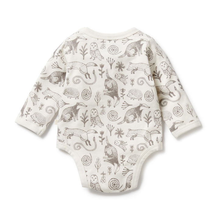 Wilson and Frenchy Organic Bodysuit - Tribal Woods
