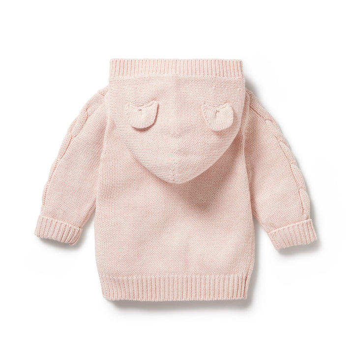 Wilson and Frenchy Knitted Cable Jacket - Pink