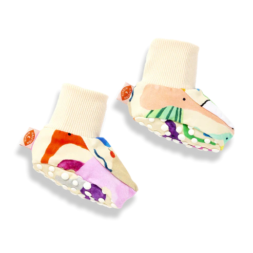 Halcyon Nights Happy Herd Baby Booties