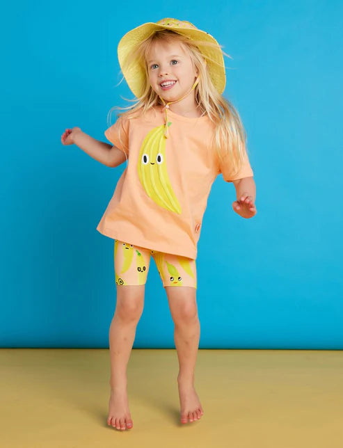 Peel Party Kids Bike Shorts