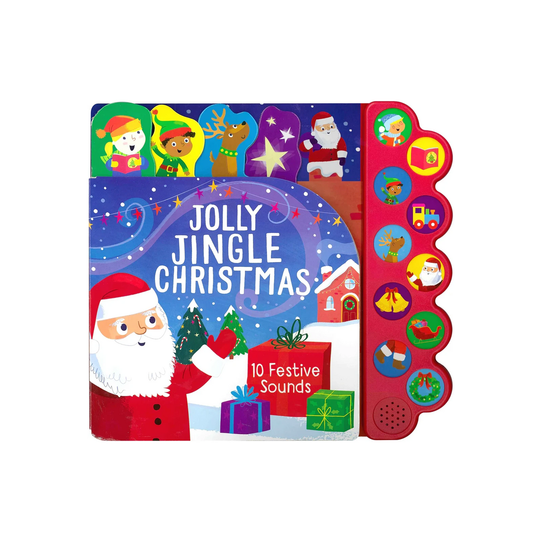10 Button Sound Books - Jolly Jingle Christmas