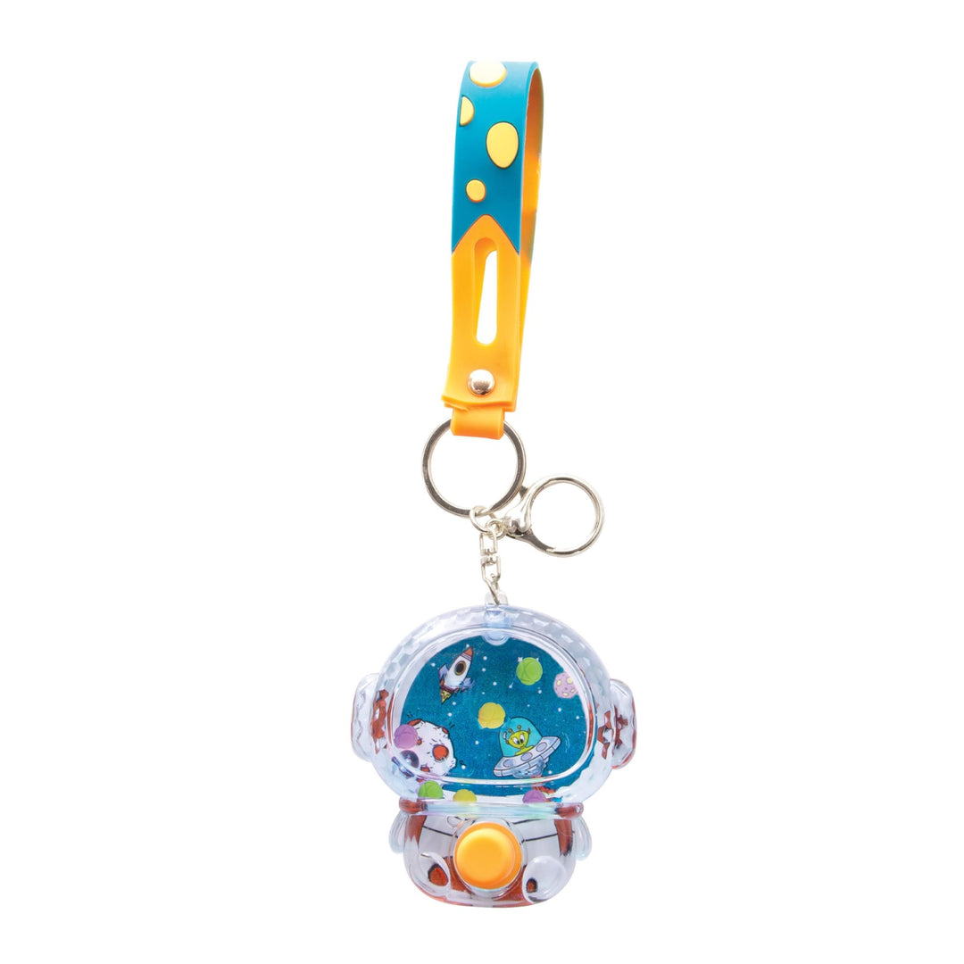Water Filled Games Keychain - Spaceman (Assorted)