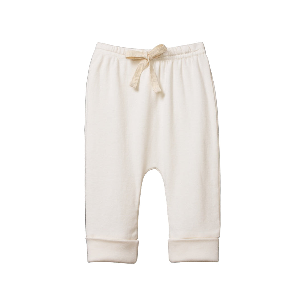Nature Baby Drawstring Pants - Natural