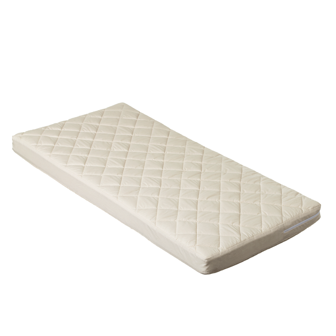 Nature Baby Quilted Wool & Latex Bassinet Mattress - Natural