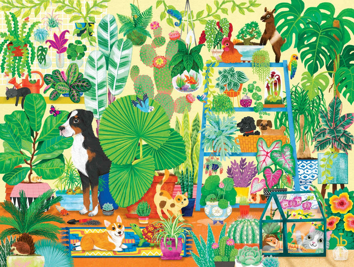 Family Puzzle 500 Piece - Plants & Pets