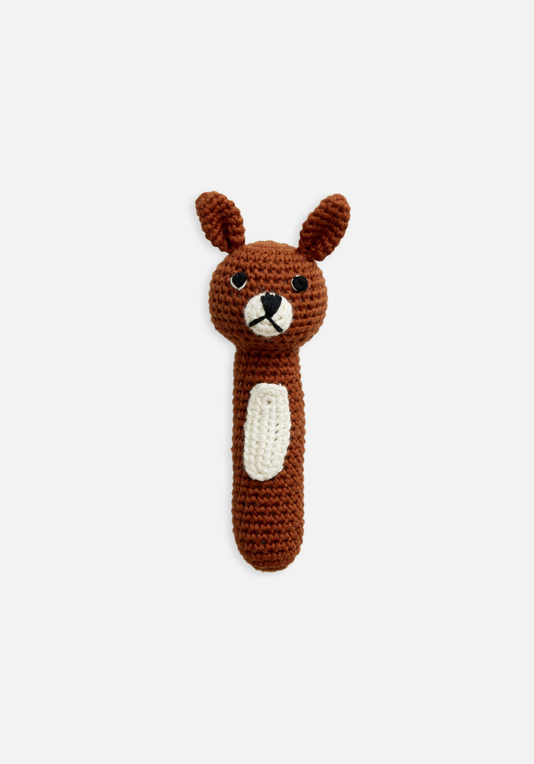 Miann & Co Hand Rattle - Pumpkin Spice Bunny