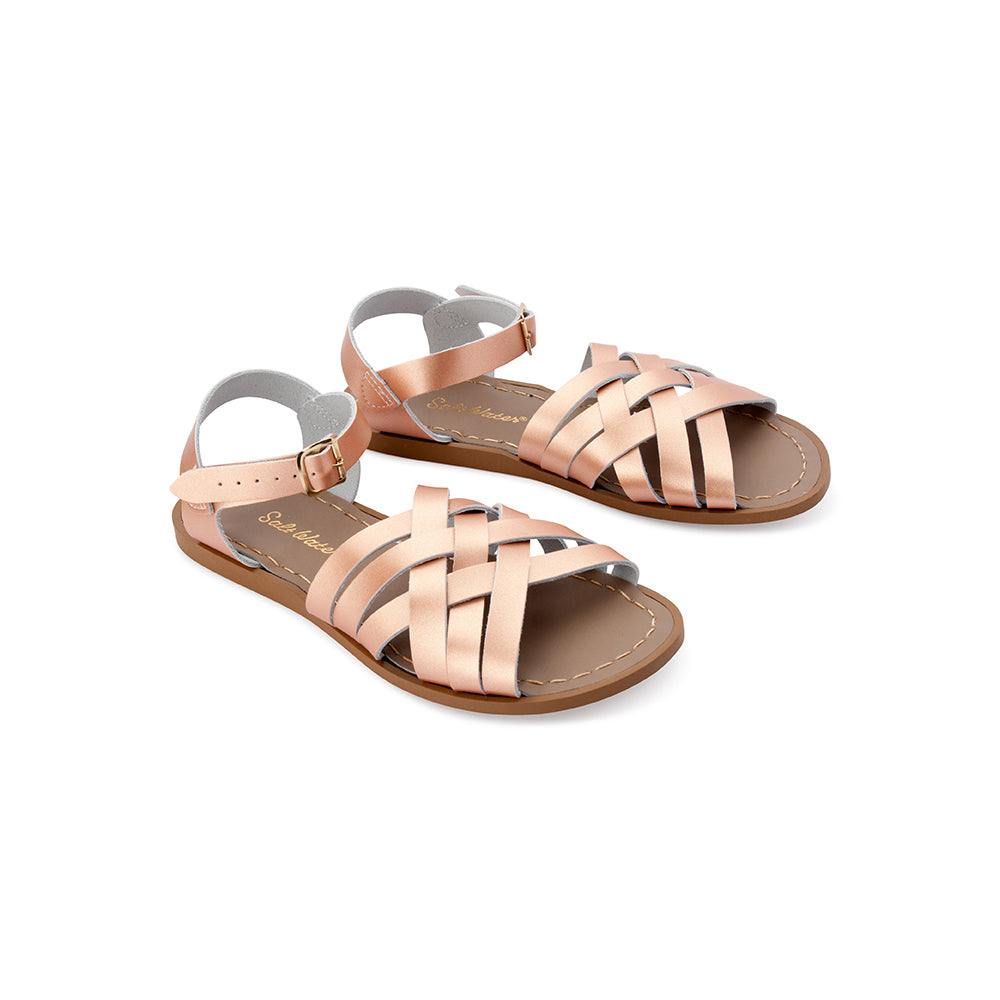 Saltwater Sandals Adults Retro Rose Gold – Daisy and Hen
