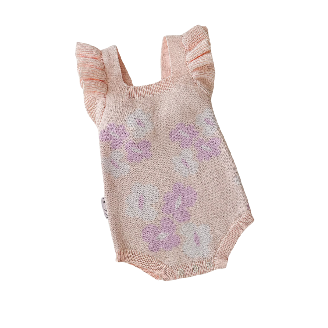 Ziggy Lou Frill Romper Flora – Daisy and Hen