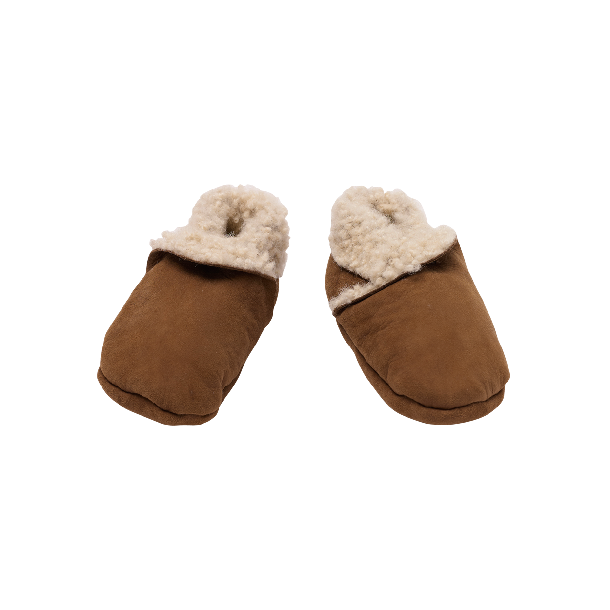 Nature Baby Lambskin Booties - Cinnamon