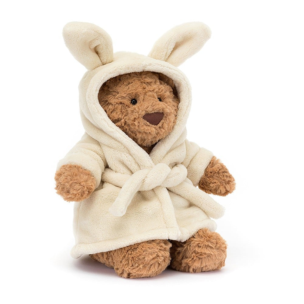Jellycat Bartholomew Bear Bathrobe Daisy And Hen jellycat-bartholomew-bear-bathrobe-daisy-and-hen