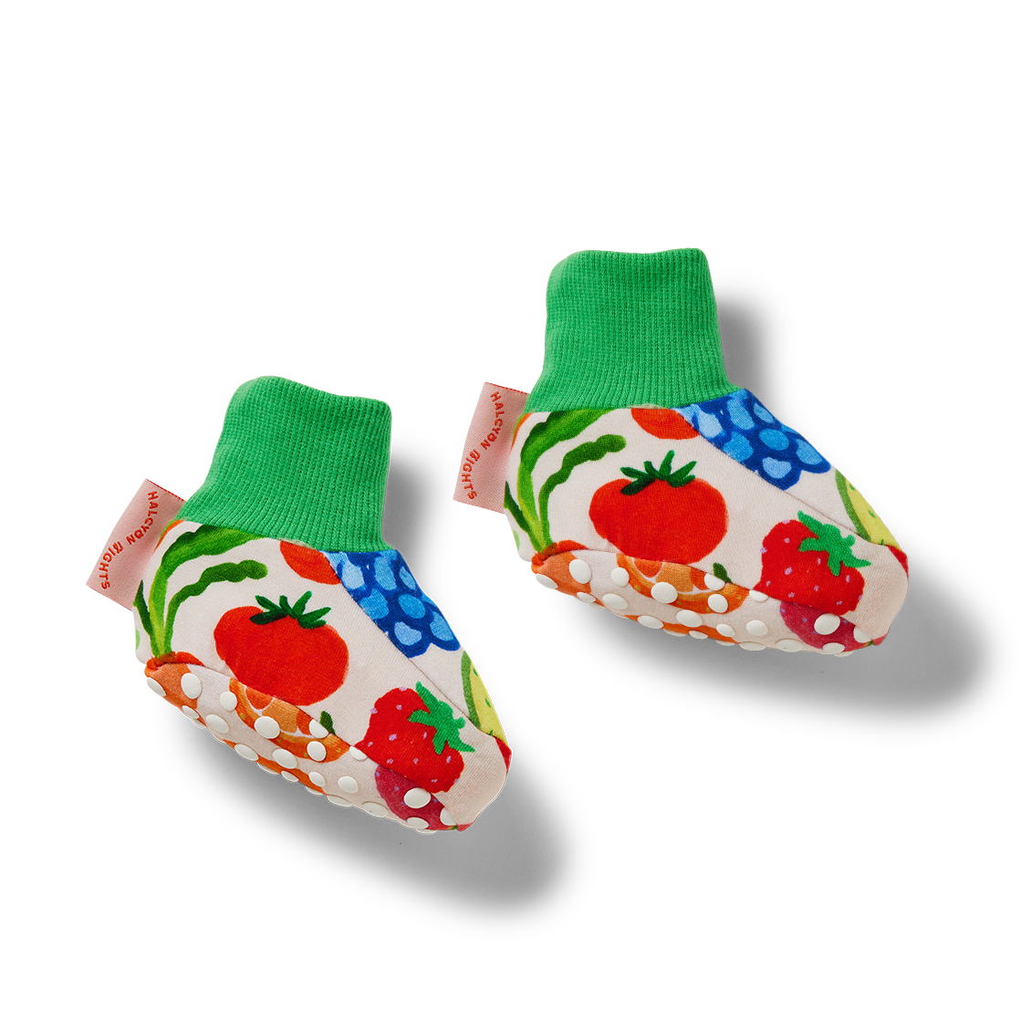 Halcyon Nights Eat The Rainbow Baby Booties