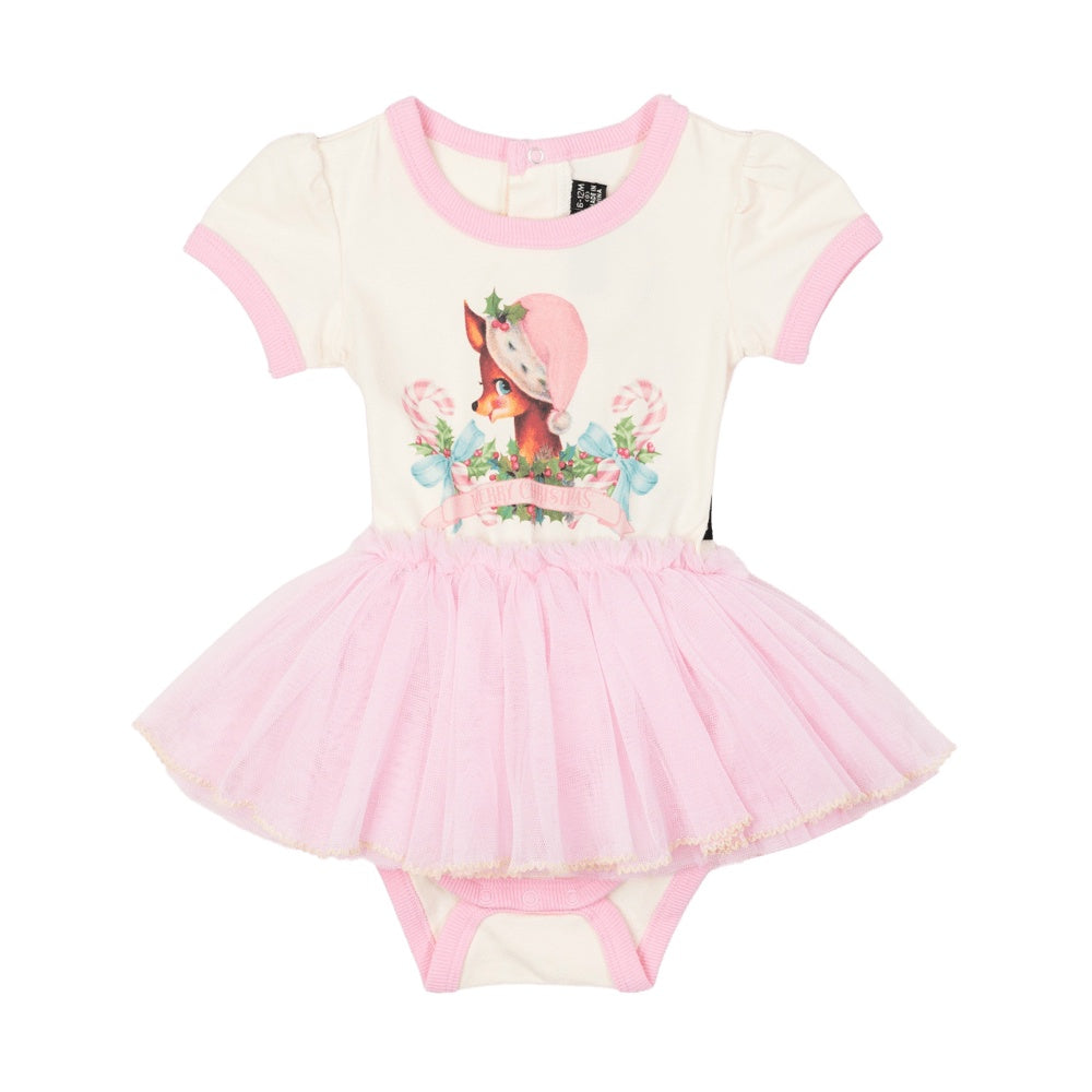 INFANTS DRAWSTRING DRESS PARADISE CIRCUS