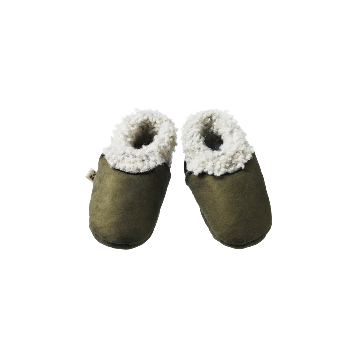 Nature Baby Lambskin Booties - Cypress