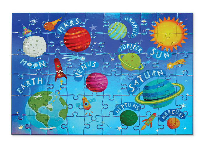 Foil Puzzle 60 Piece - Outer Space