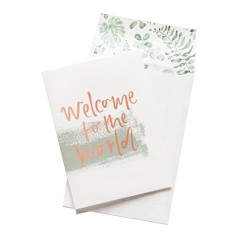 Greeting Card - Welcome to the World