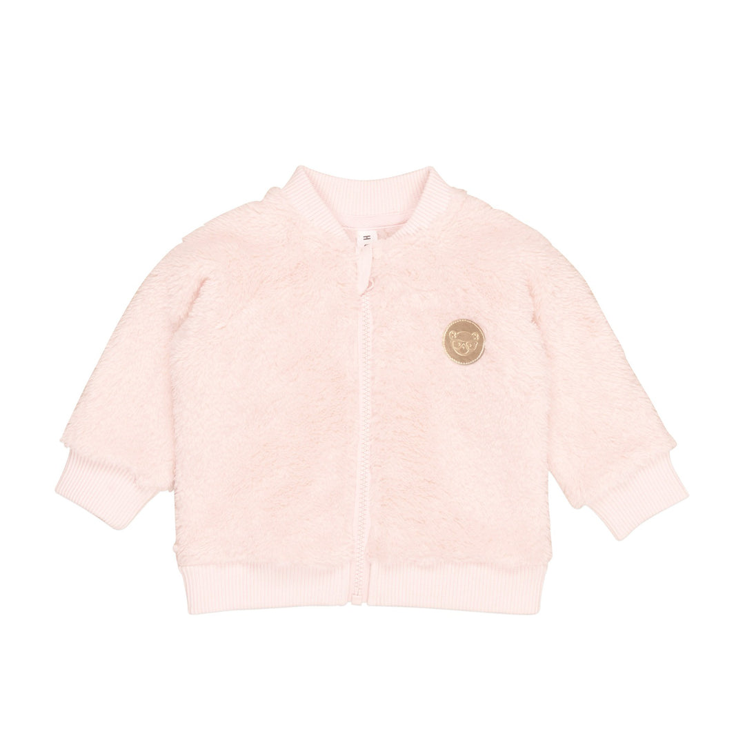 Huxbaby Fairy Bunny Fur Jacket - Pink Pearl