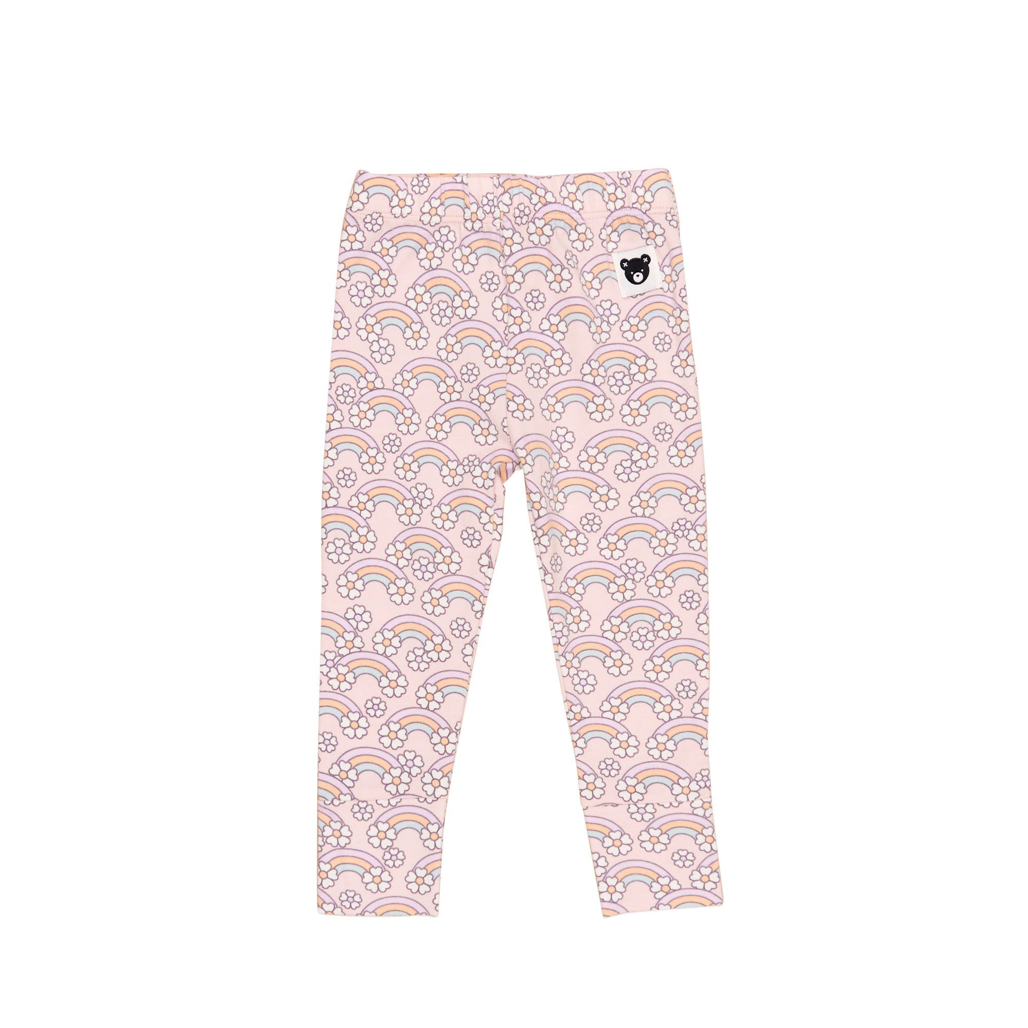 Flowerbow Legging - Pink Pearl