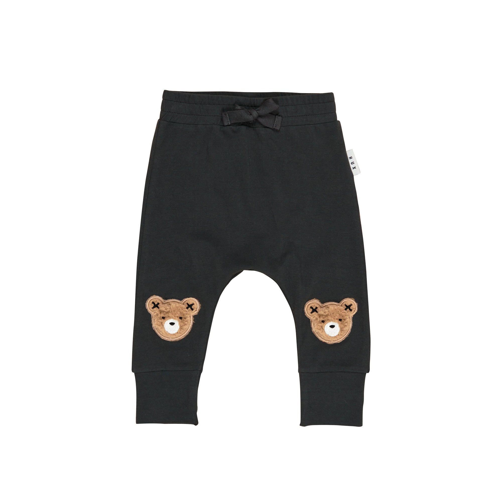 Huxbaby Fur Hux Drop Crotch Pant - Soft Black