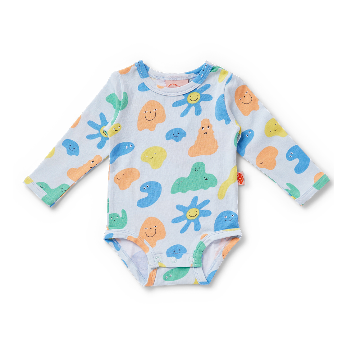 Halcyon Nights Long Sleeve Bodysuit - Jelly Jiggle