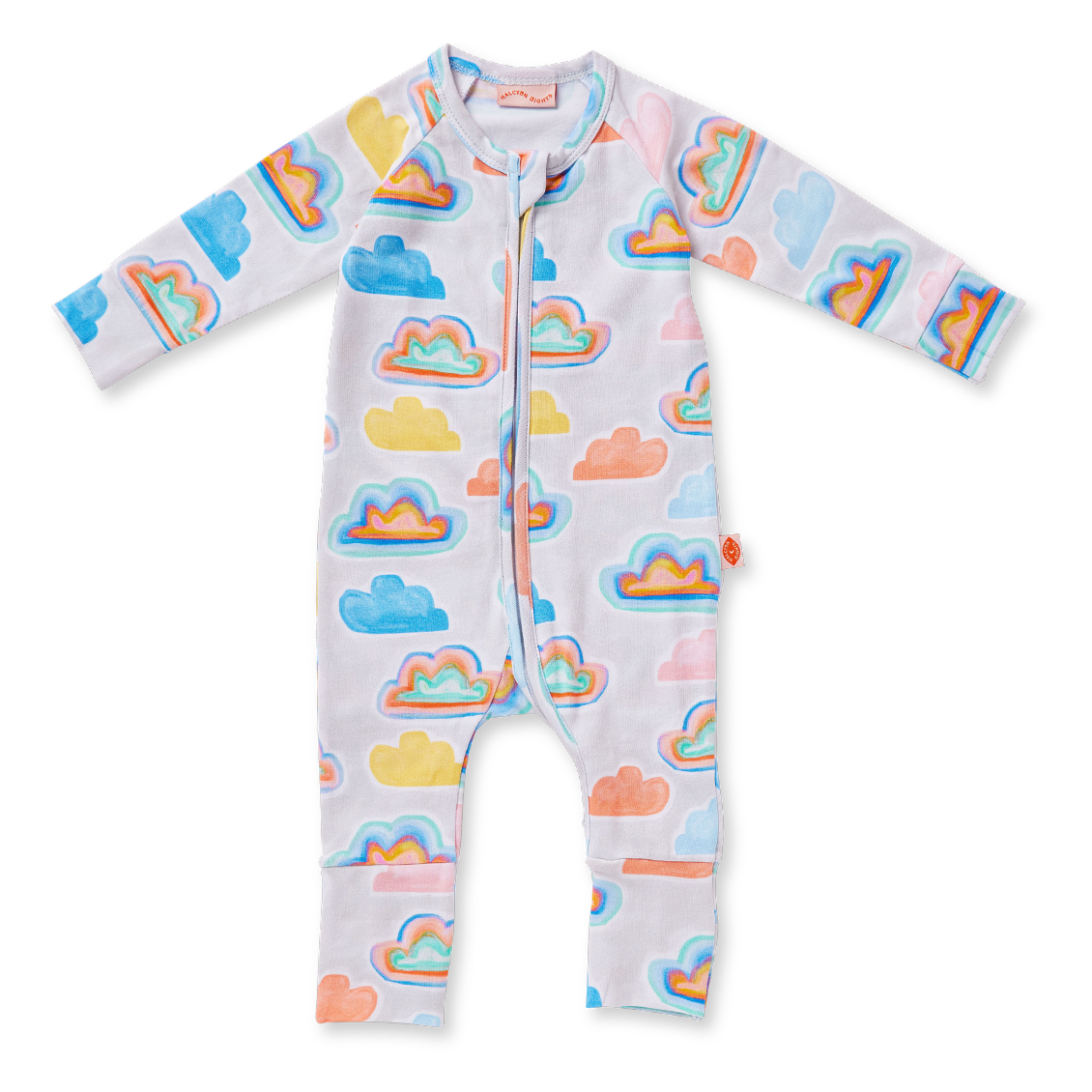 Halcyon Nights Long Sleeve Zipsuit - Cloudy Day