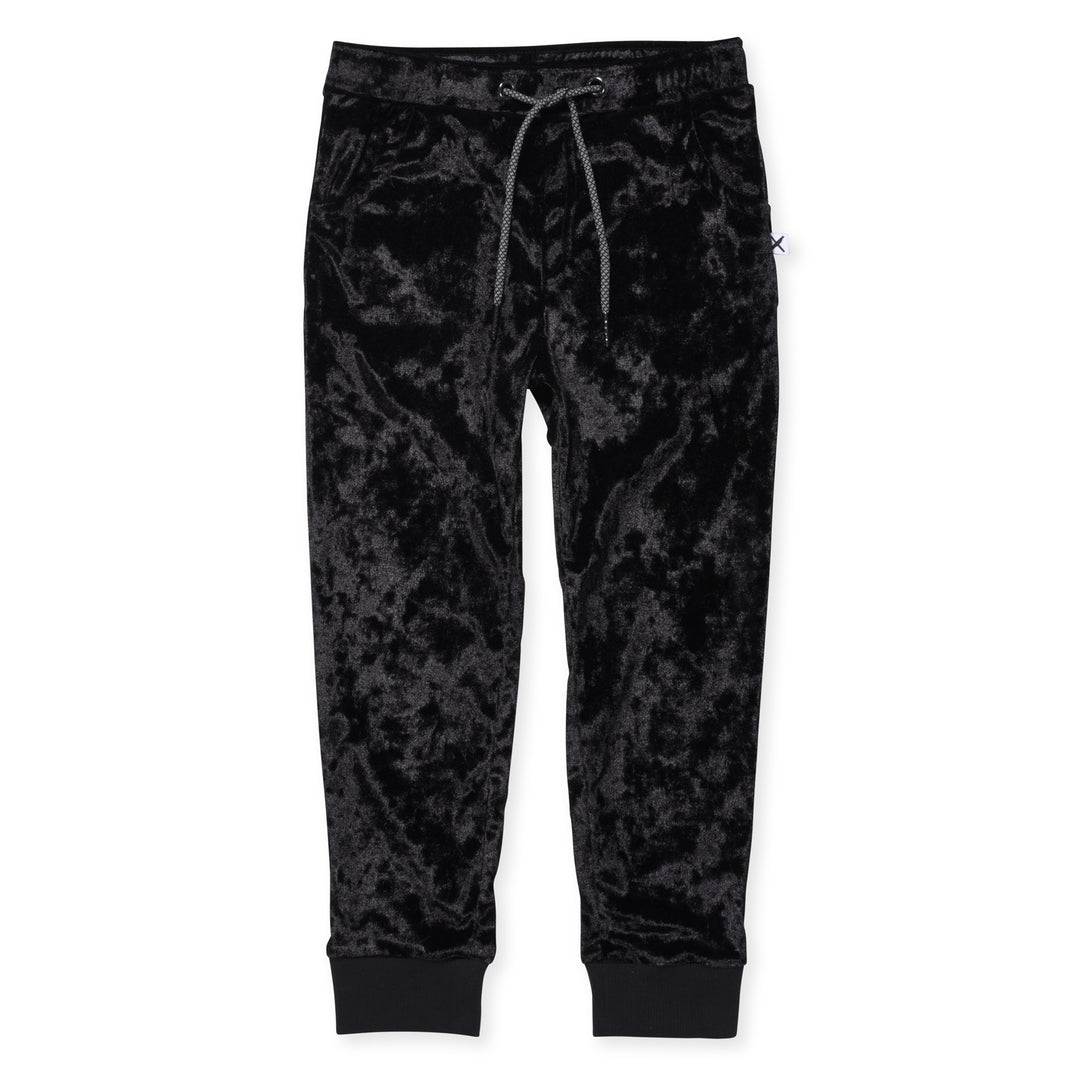 Minti Velvet Trackies - Black