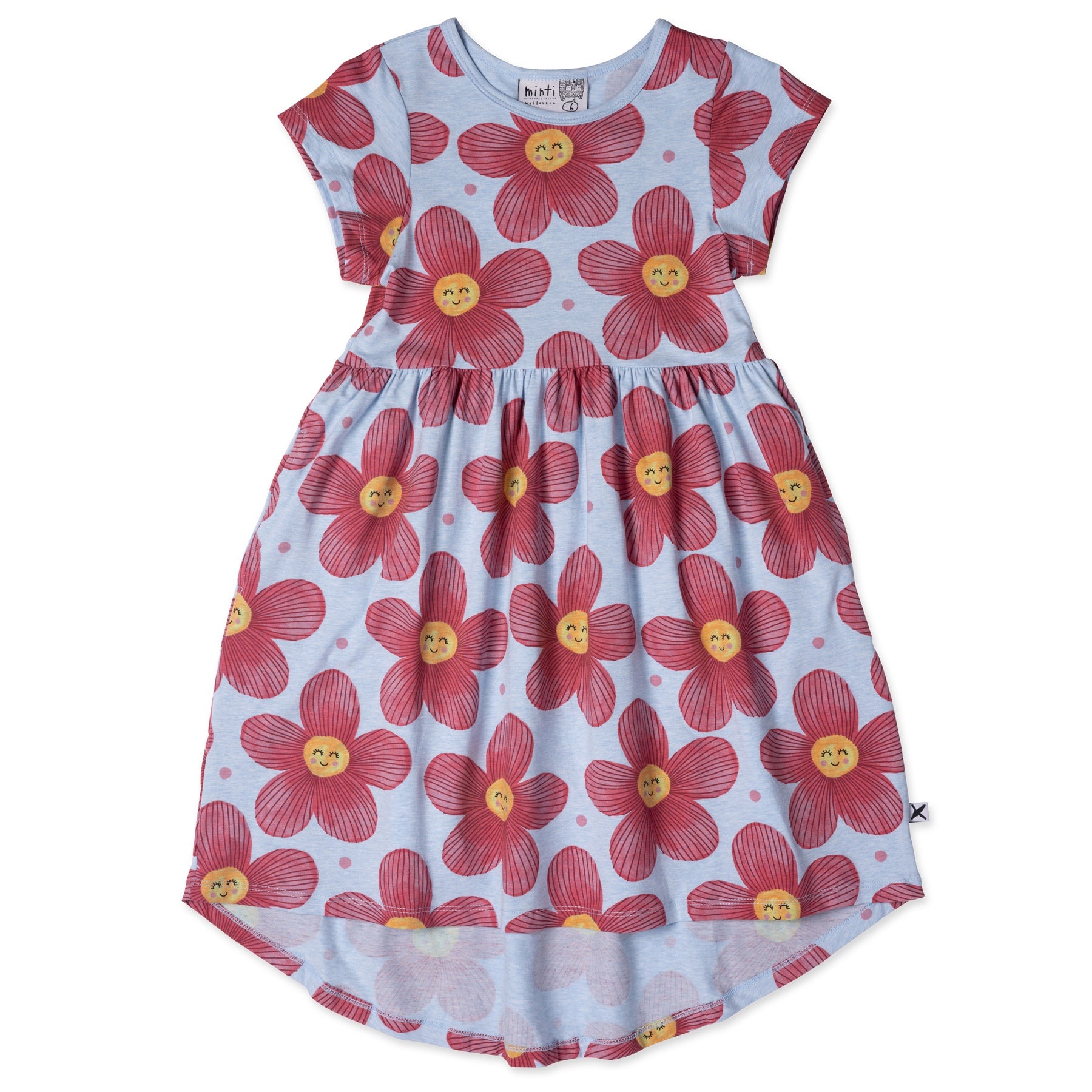Lali Adelle Dress, Minty Flower Print main image 1