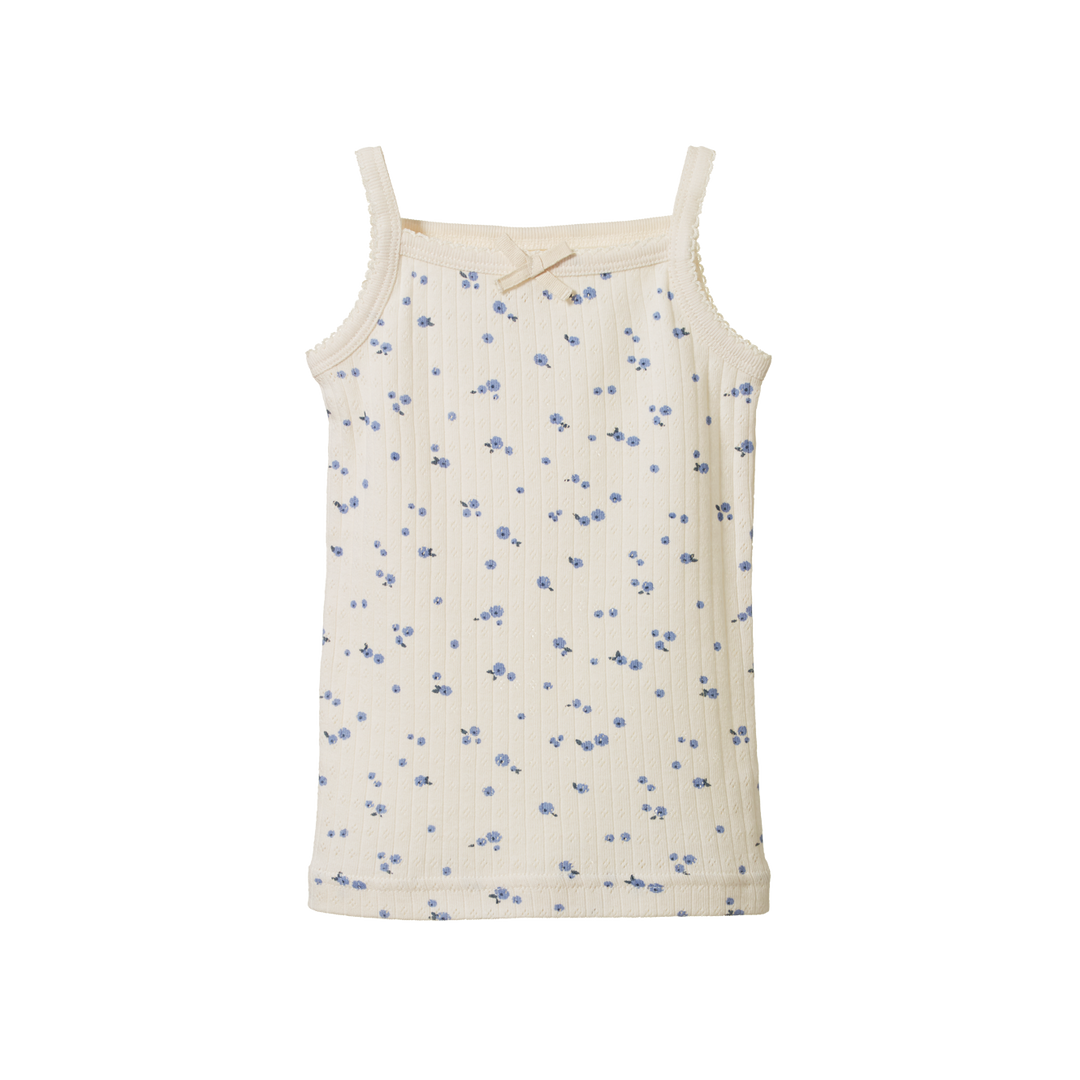 Nature Baby Camisole Pointelle - Daisy Print