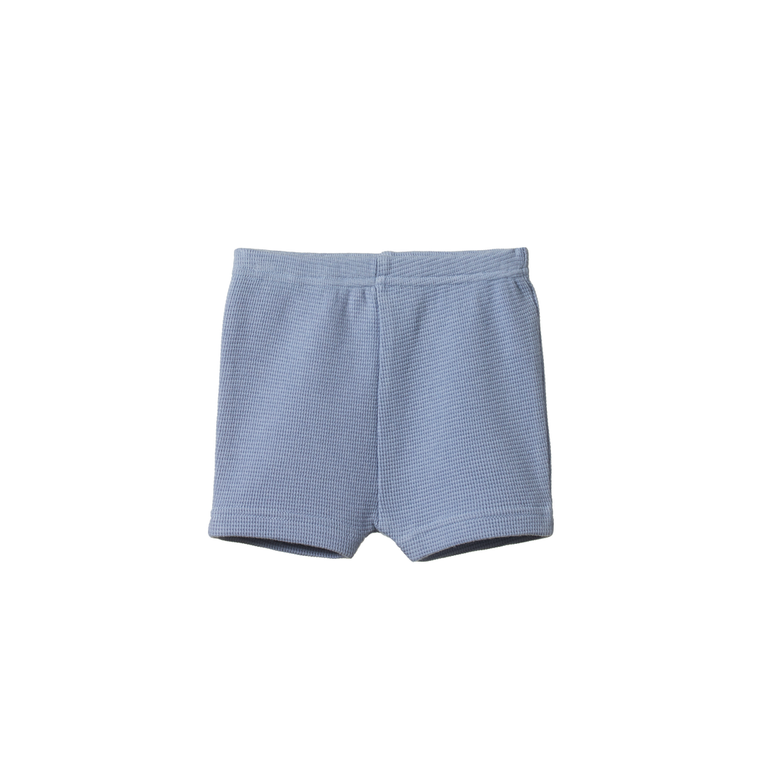 Nature Baby Selby Waffle Shorts - Dusky