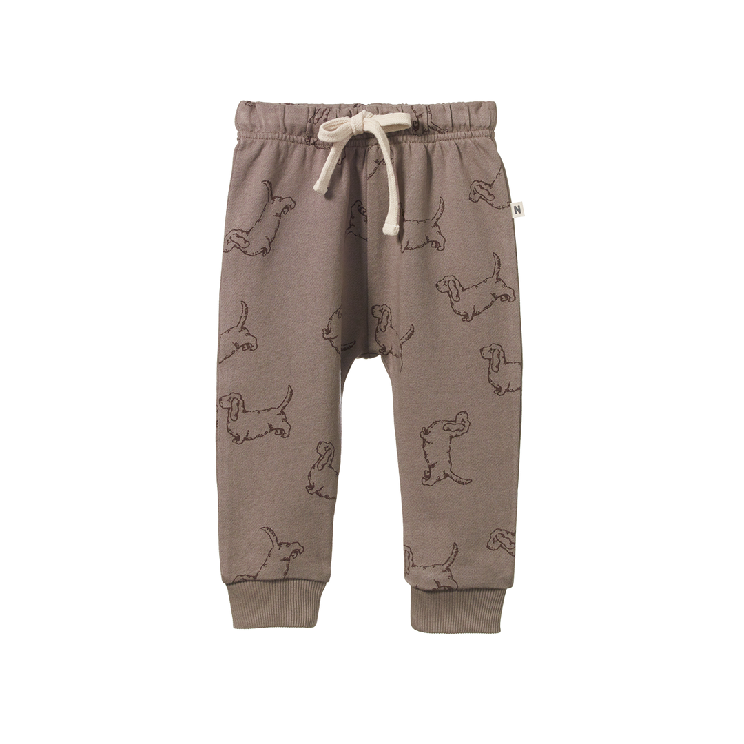 Nature Baby Sunday Track Pants - Happy Hounds Print