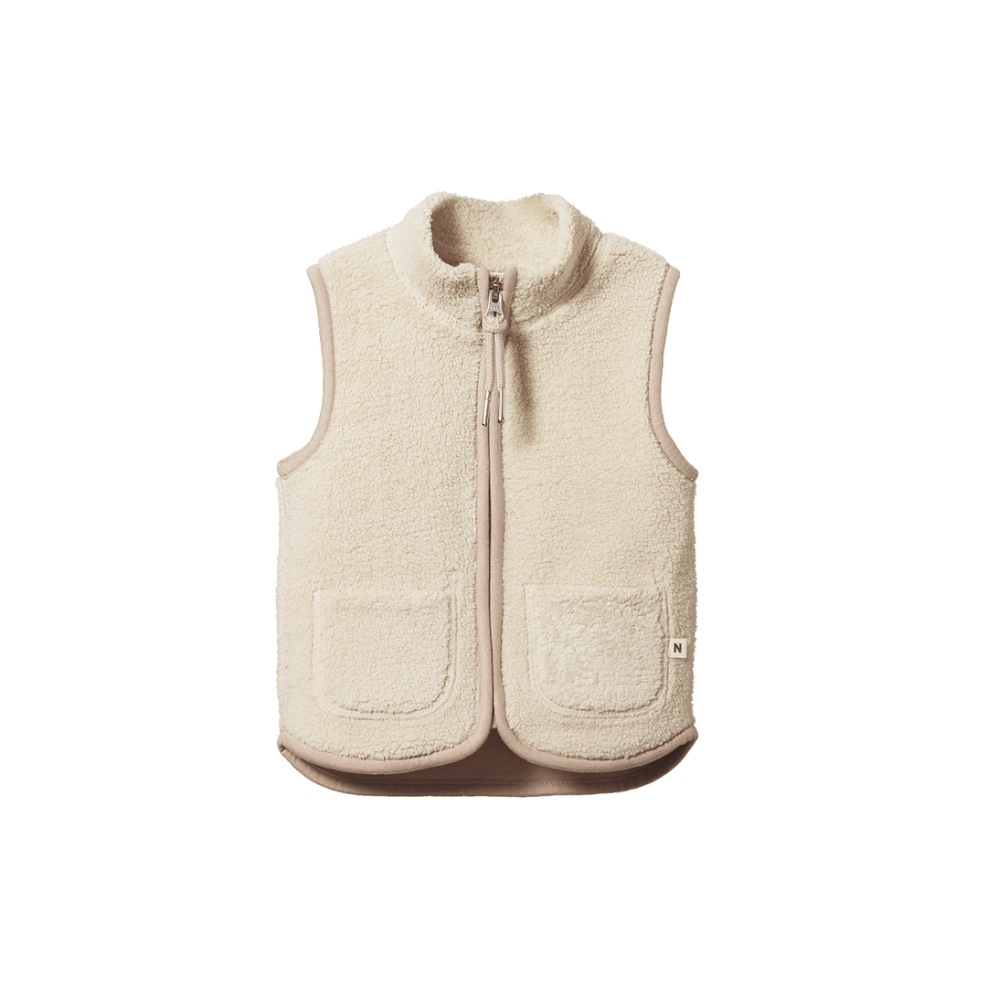 Nature Baby Flint Vest - Oatmeal