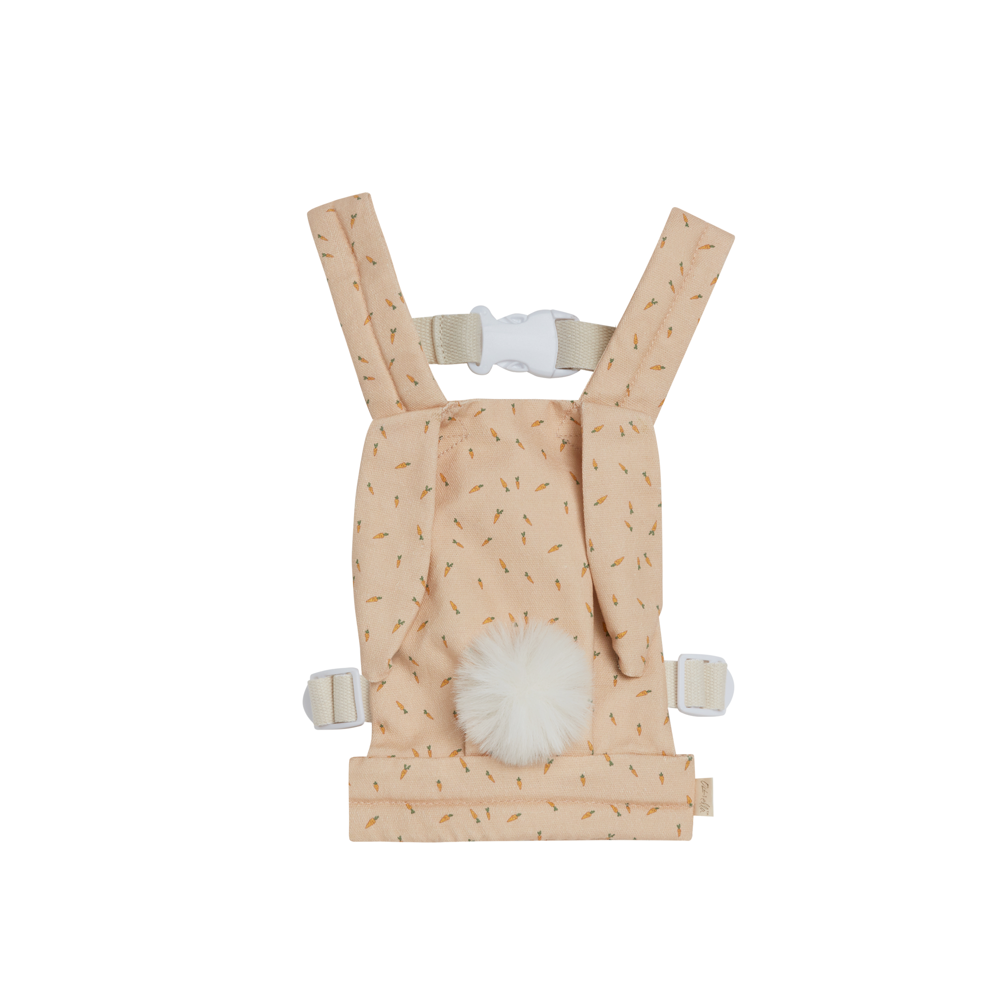 Olli Ella Dinkum Doll Cottontail Carrier - Hopscotch