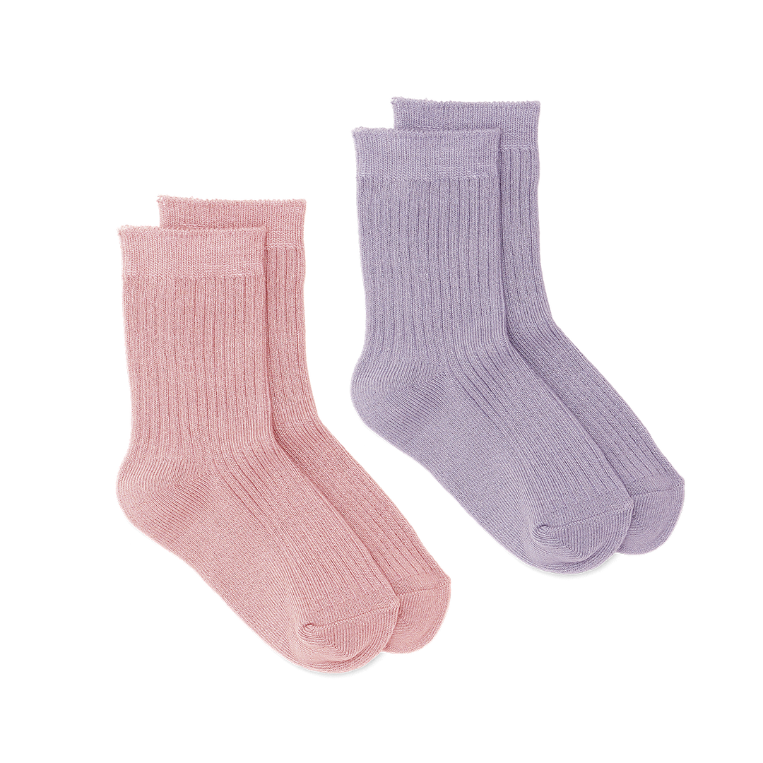Pretty Brave 2-Pack Jordan Socks Blush/Lilac