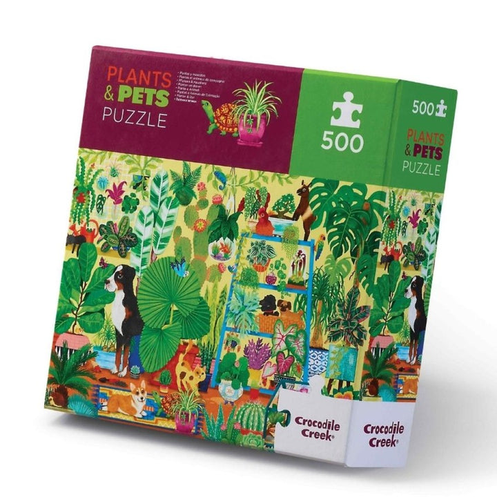 Family Puzzle 500 Piece - Plants & Pets
