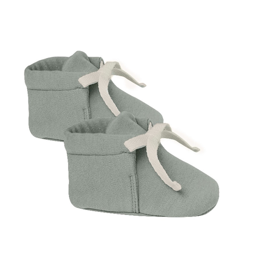 Quincy Mae Baby Booties | Sea Green