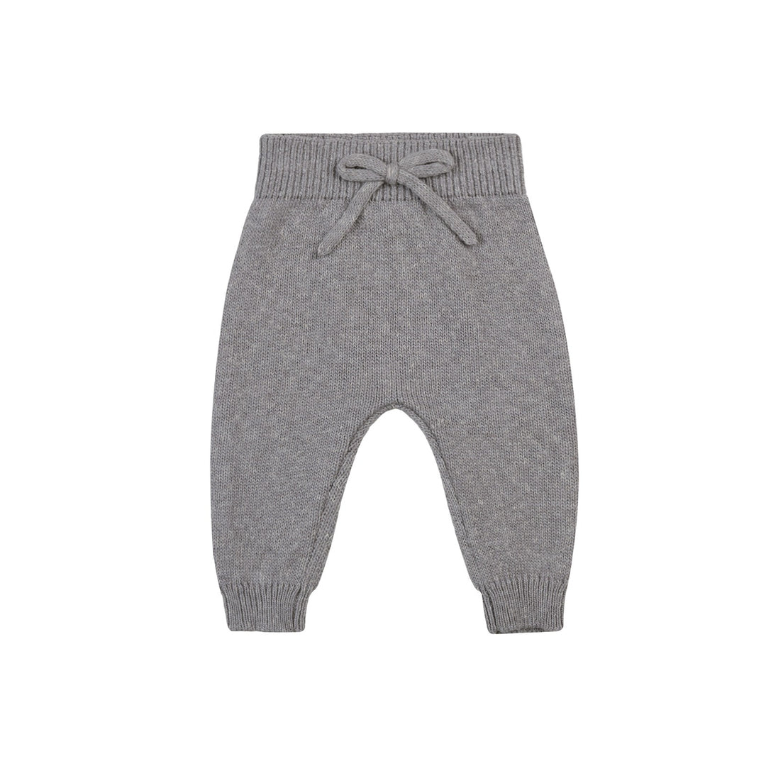 Quincy Mae Knit Pant - Heathered Lagoon