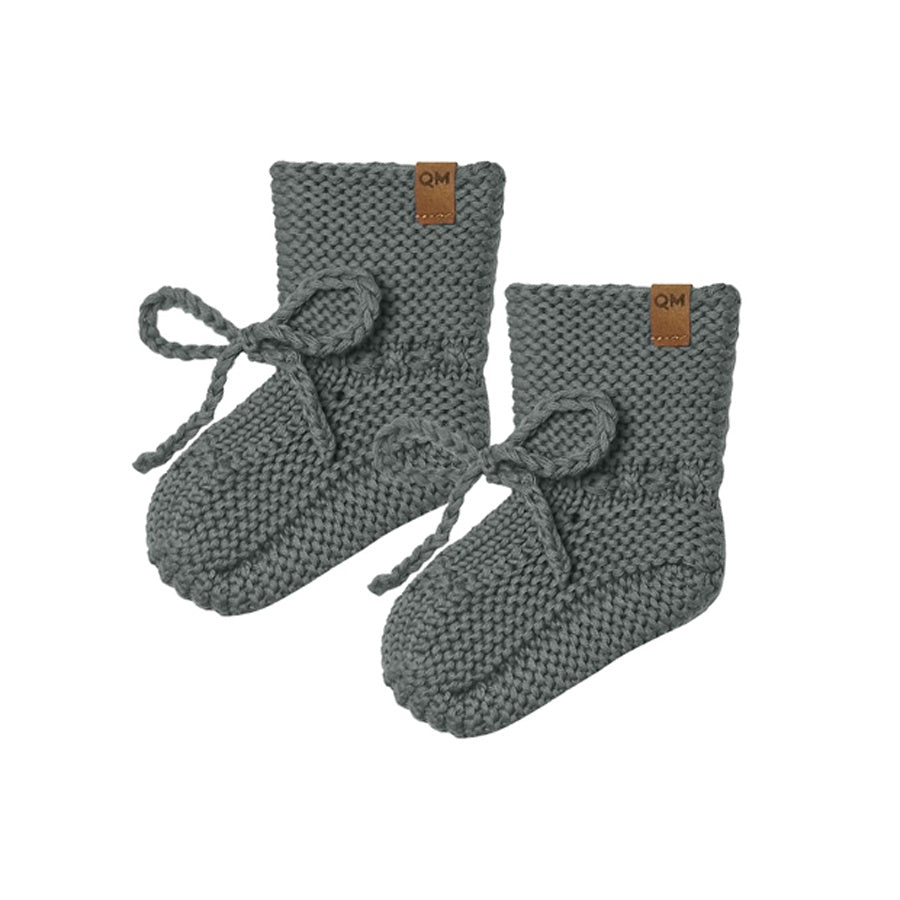 Quincy Mae Knit Booties - Dusk