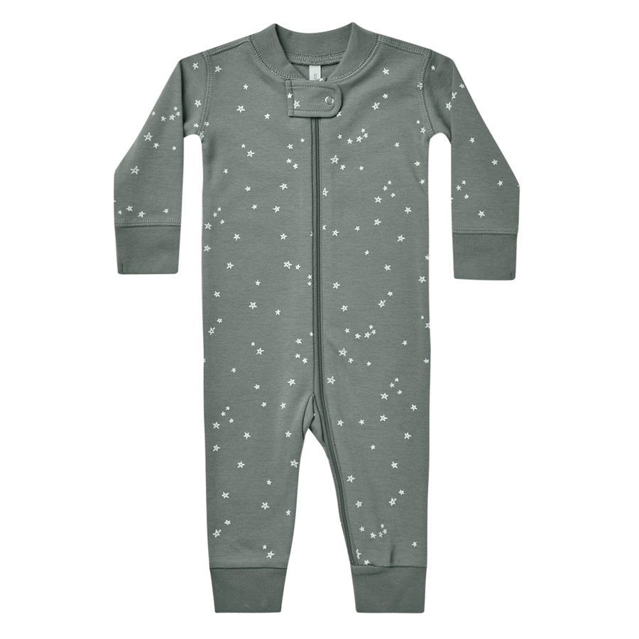 Quincy Mae Zip Long Sleeve Sleeper - Stars