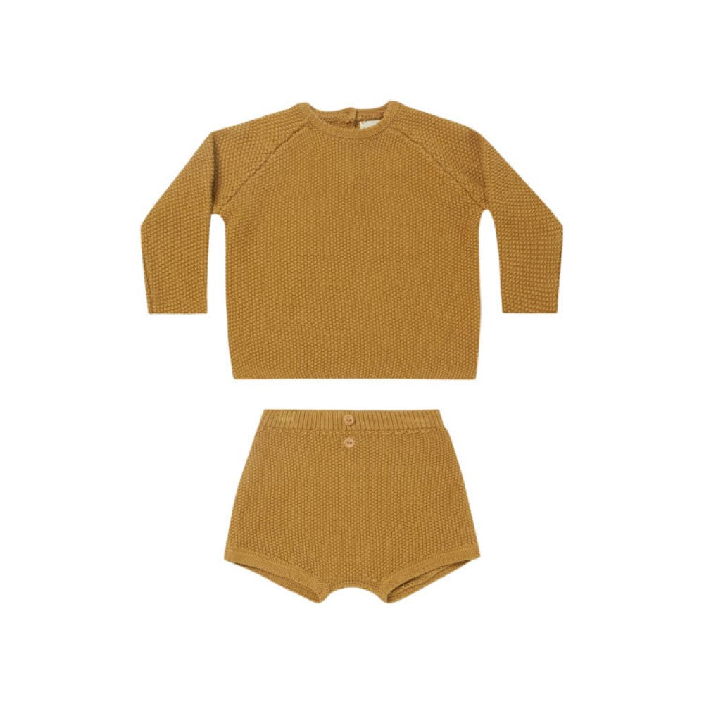 Quincy Mae Summer Knit Set Ocre – Daisy and Hen