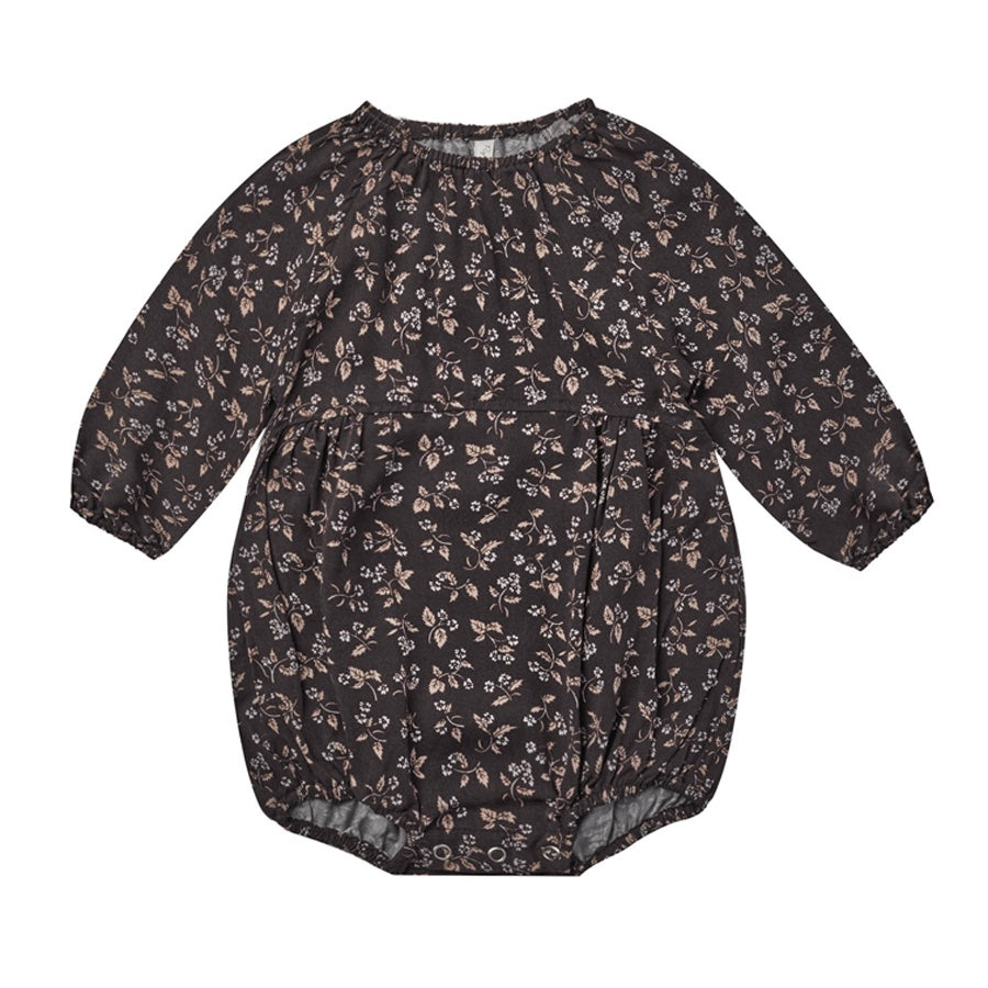 Rylee Cru Long Sleeve Bubble Romper Dark Floral – Daisy and Hen