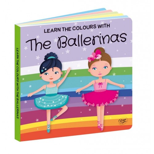 3D Puzzle and Book Set - Learn Colours Ballerinas