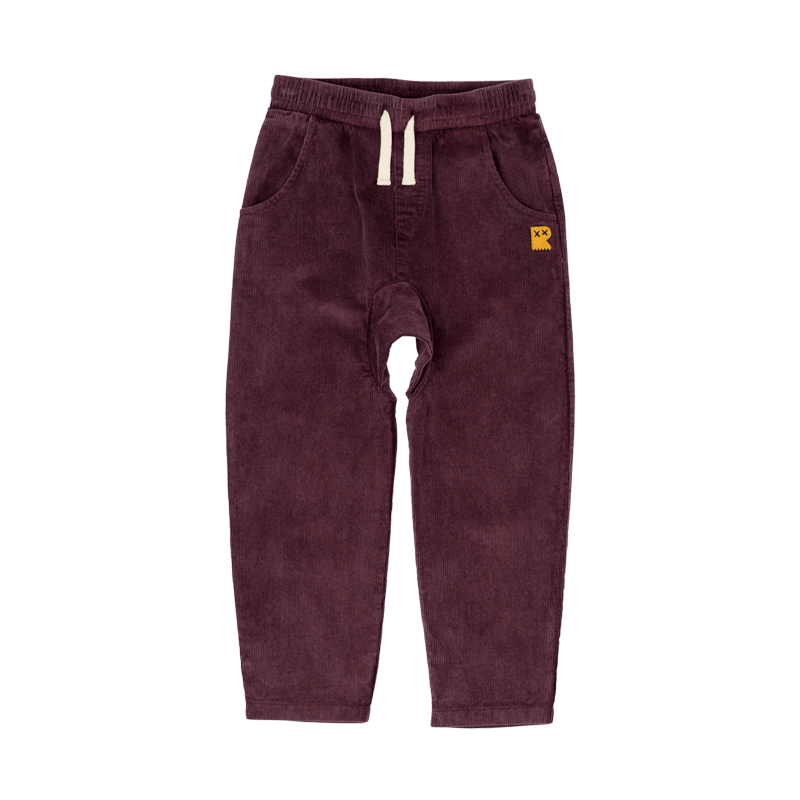 Rock Your Baby Plum Washed Cord Pants